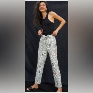 Abstract Patterned Pants